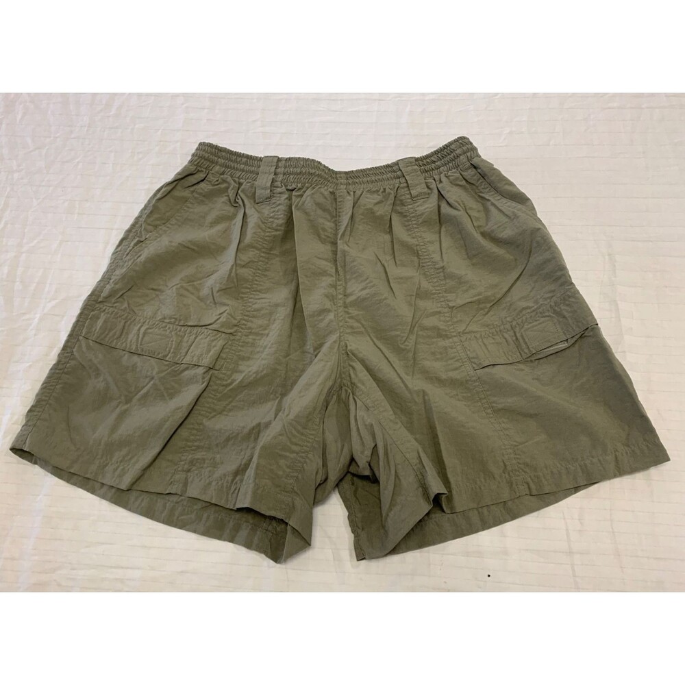 COLUMBIA WOMENS CARGO NYLON UNLINED SHORTS SIZE L